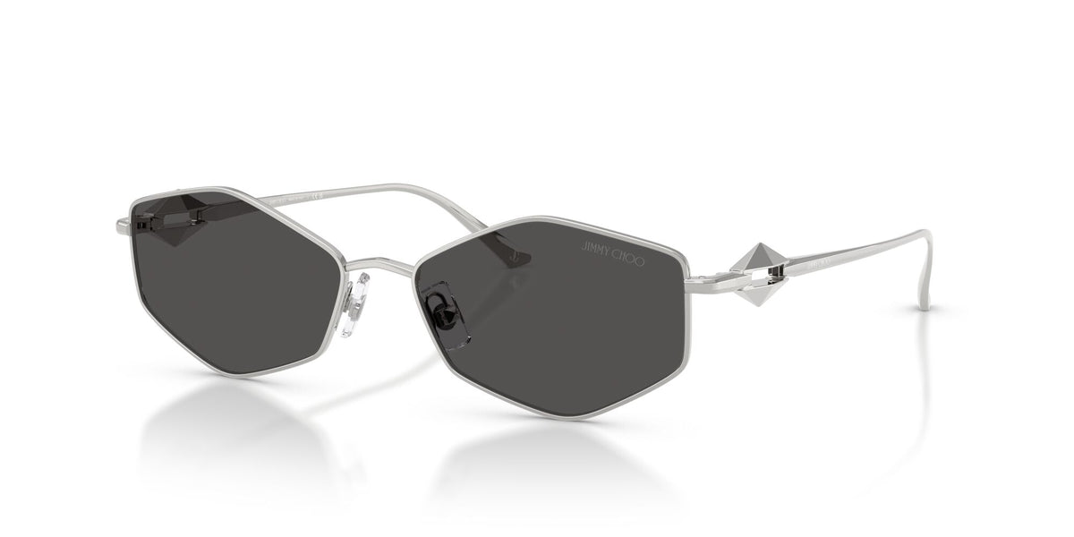 Jimmy Choo 0JC4017 300287 55 Silver/ Dark Grey