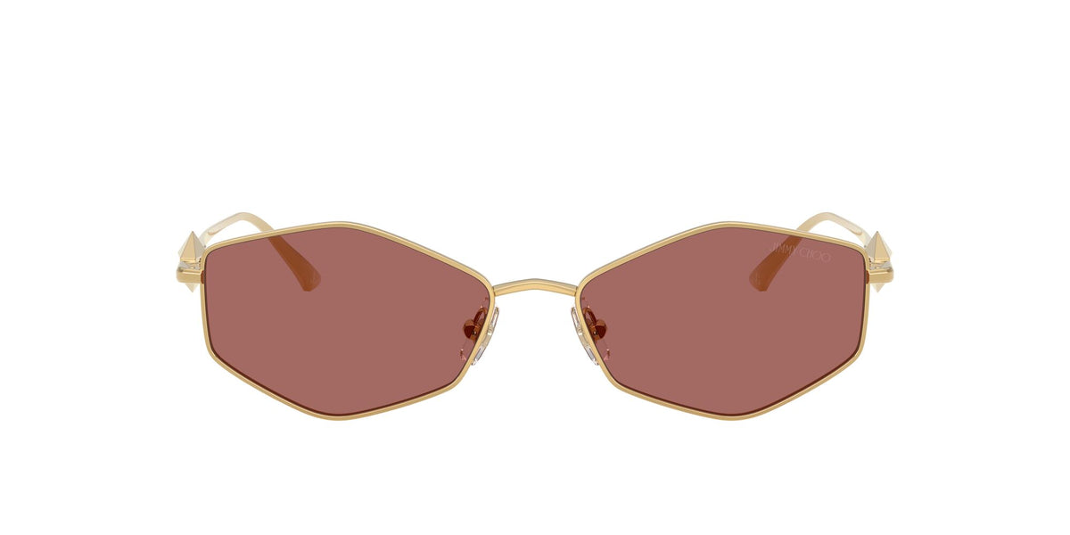 Jimmy Choo 0JC4017 302369 55 Gold/ Dark Violet