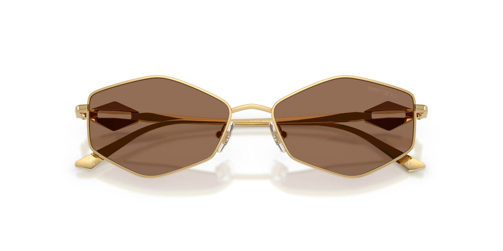 Jimmy Choo 0JC4017 302373 55 Gold/ Dark Brown