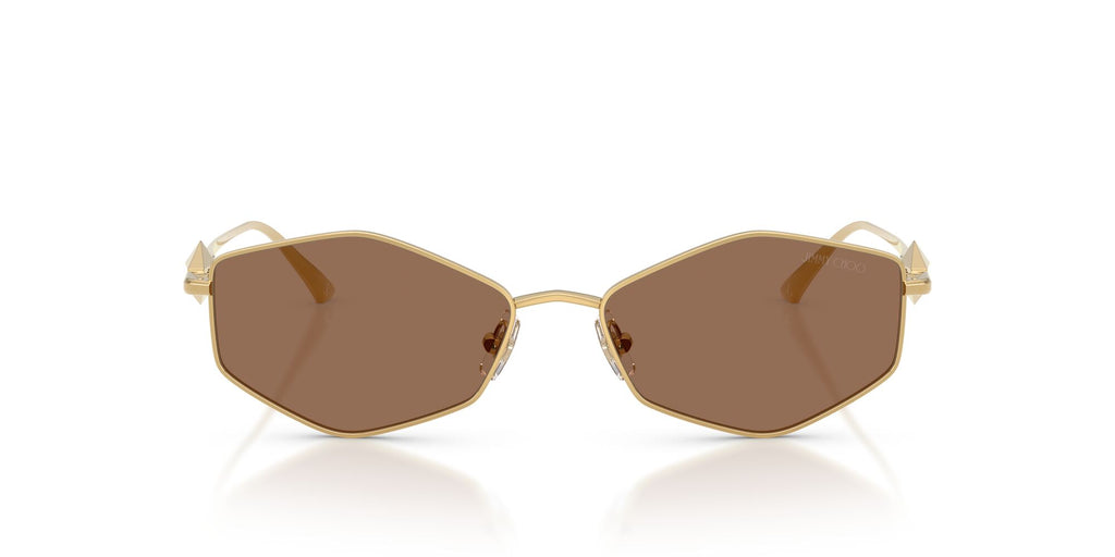 Jimmy Choo 0JC4017 302373 55 Gold/ Dark Brown
