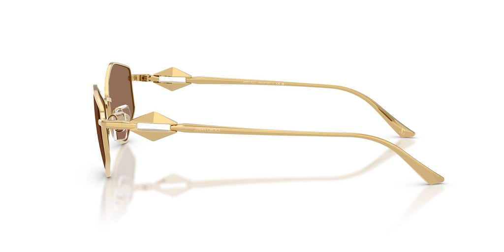 Jimmy Choo 0JC4017 302373 55 Gold/ Dark Brown