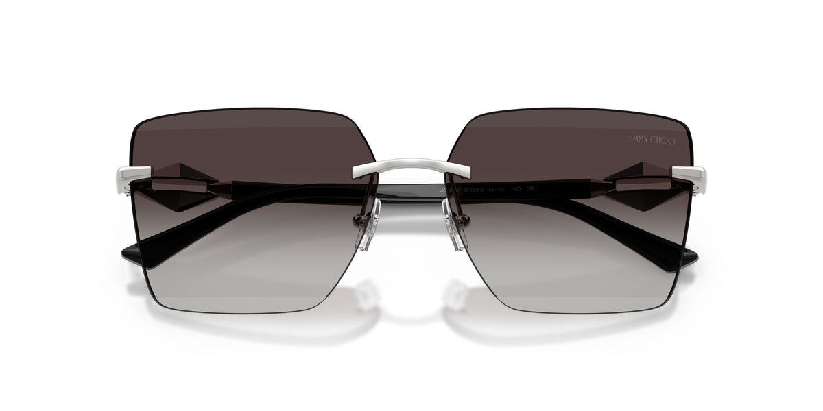 Jimmy Choo 0JC4018 30028G 59 Silver/ Gradient Grey