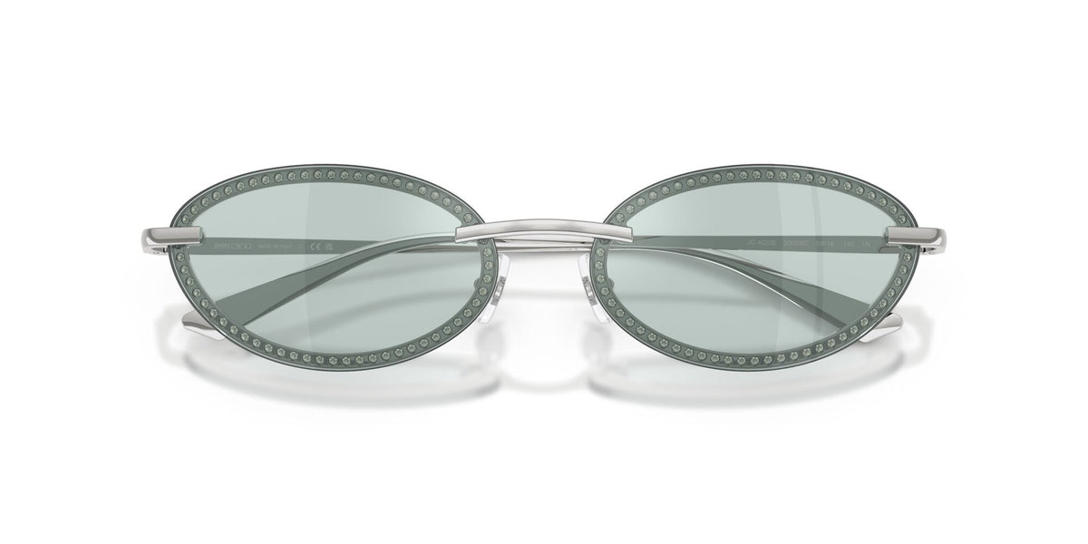 Jimmy Choo 0JC4020B 30029C 59 Silver/ Azure Flash Silver