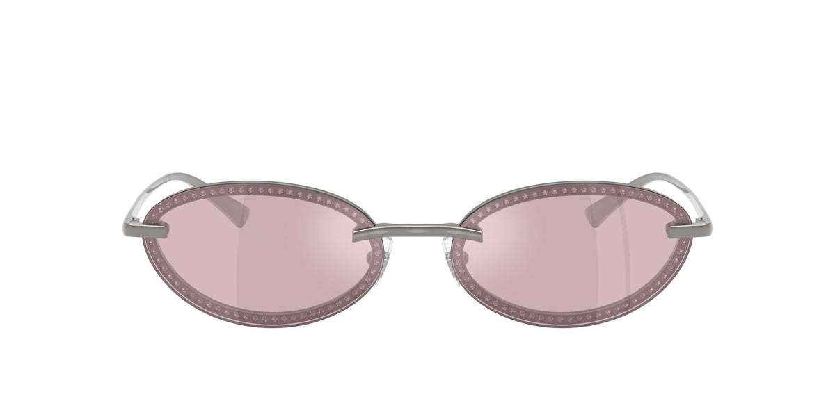 Jimmy Choo 0JC4020B 3004AK 59 Gunmetal/ Violet Mirror Flash Silver