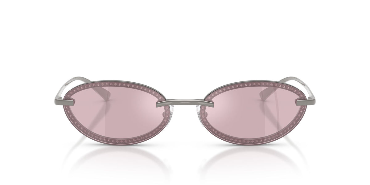 Jimmy Choo 0JC4020B 3004AK 59 Gunmetal/ Violet Mirror Flash Silver