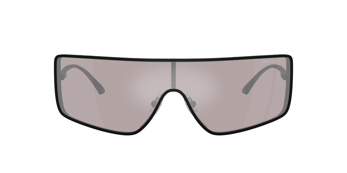 Jimmy Choo 0JC4021J 3001AK 40 Matte Black/ Violet Mirror Flash Silver
