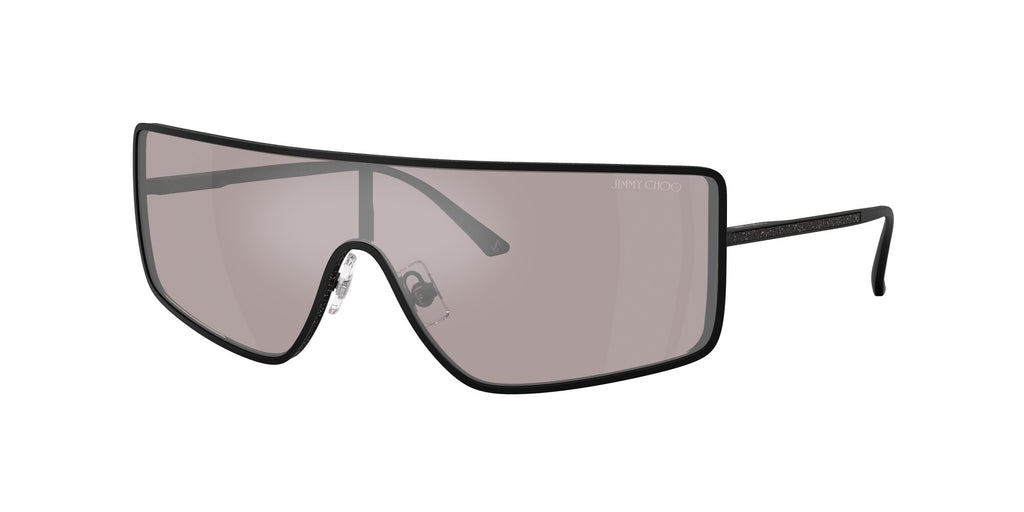 Jimmy Choo 0JC4021J 3001AK 40 Matte Black/ Violet Mirror Flash Silver