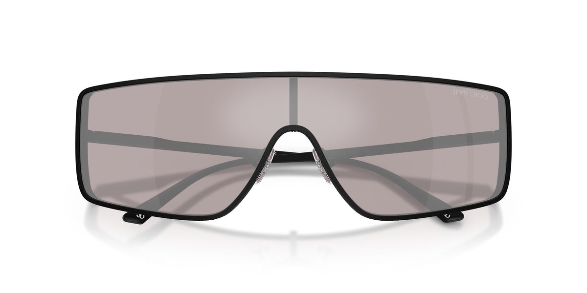 Jimmy Choo 0JC4021J 3001AK 40 Matte Black/ Violet Mirror Flash Silver