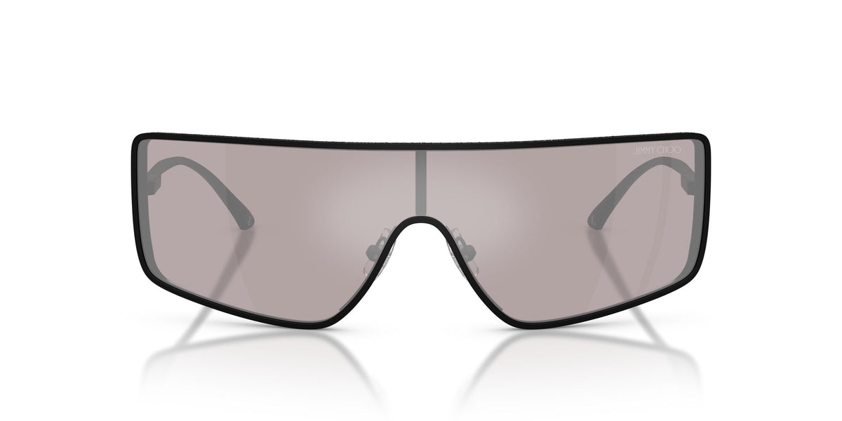 Jimmy Choo 0JC4021J 3001AK 40 Matte Black/ Violet Mirror Flash Silver