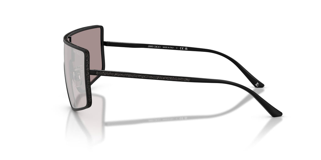 Jimmy Choo 0JC4021J 3001AK 40 Matte Black/ Violet Mirror Flash Silver