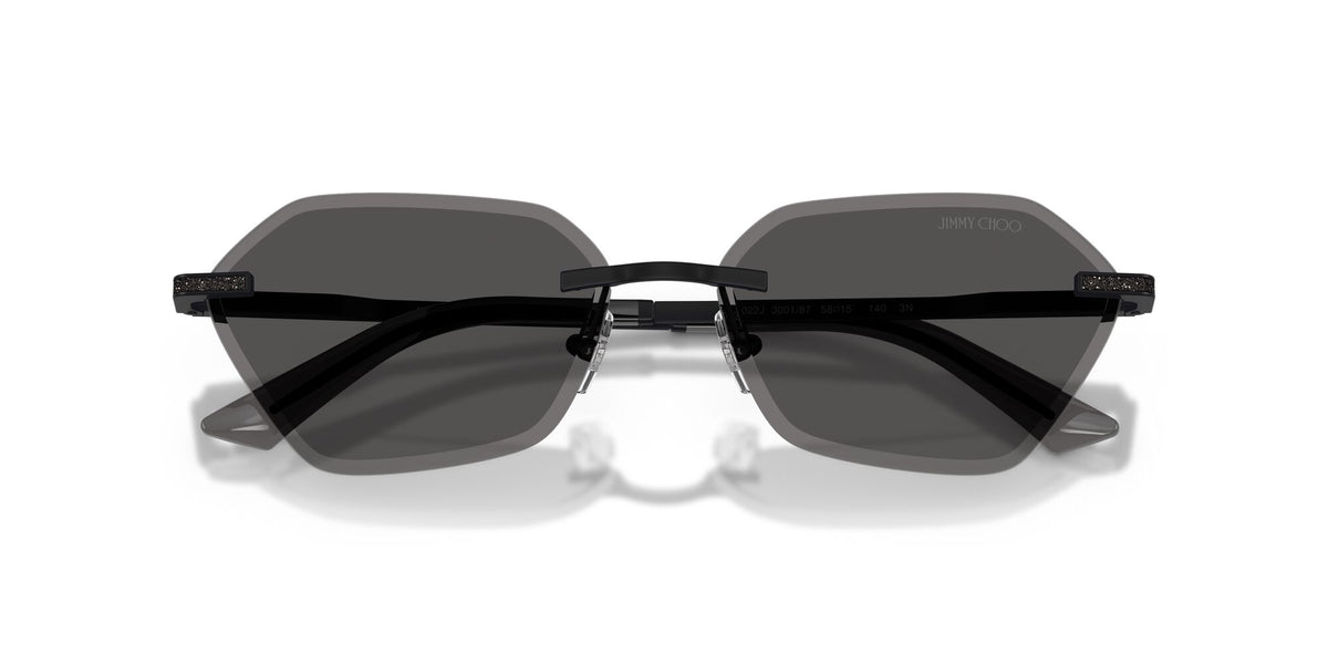 Jimmy Choo 0JC4022J 300187 58 Matte Black/ Dark Grey