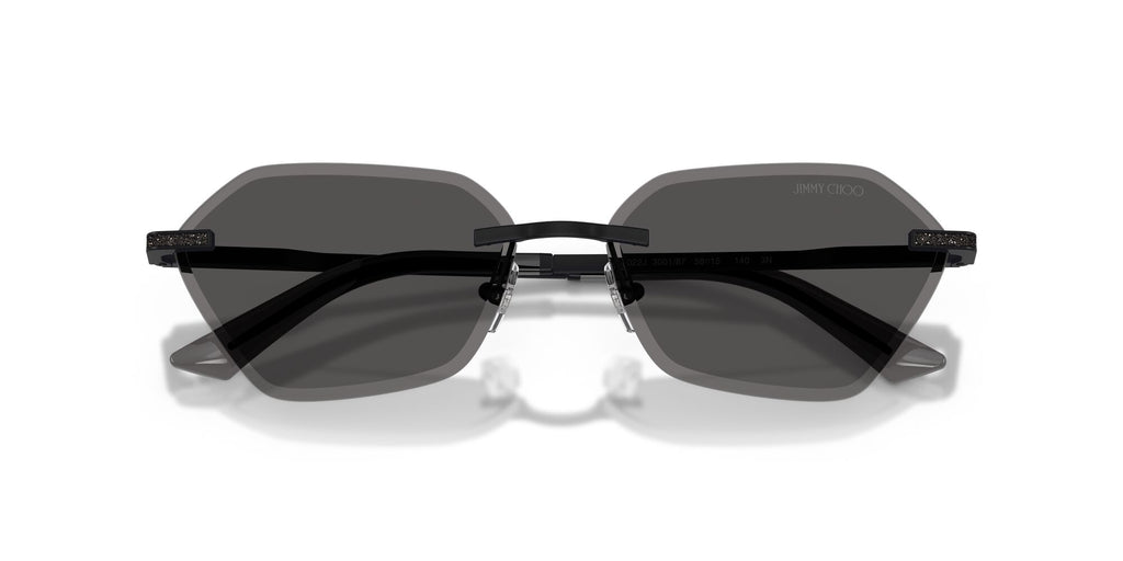 Jimmy Choo 0JC4022J 300187 58 Matte Black/ Dark Grey