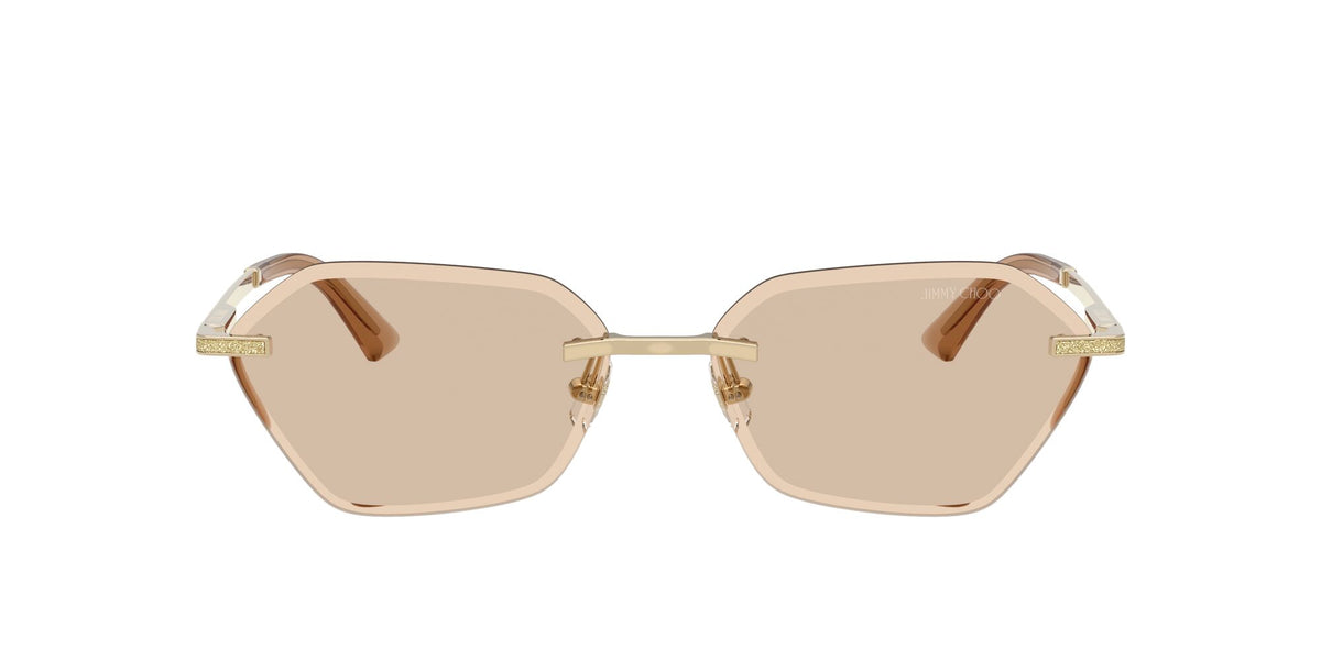 Jimmy Choo 0JC4022J 300693 58 Pale Gold/ Light Brown