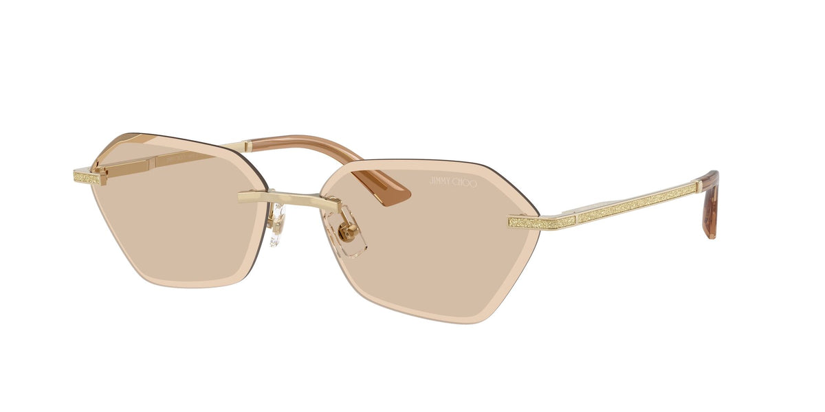 Jimmy Choo 0JC4022J 300693 58 Pale Gold/ Light Brown