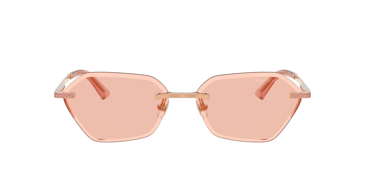 Jimmy Choo 0JC4022J 300884 58 Rose Gold/ Dark Pink