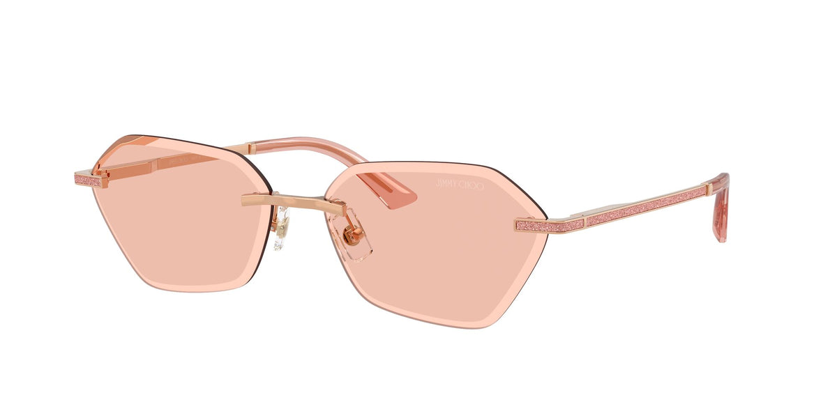Jimmy Choo 0JC4022J 300884 58 Rose Gold/ Dark Pink