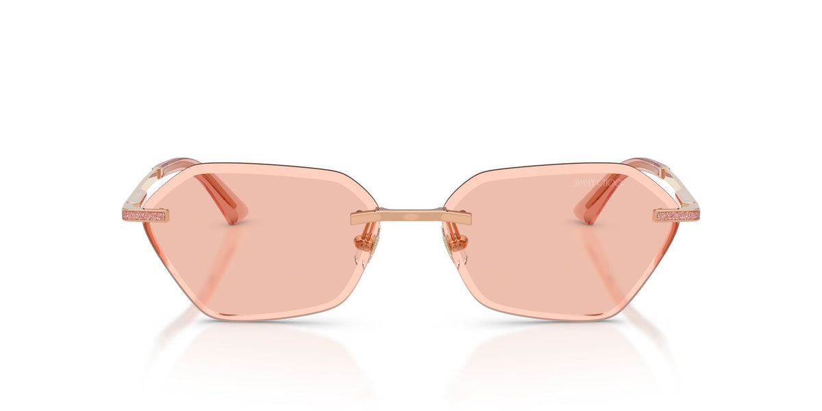 Jimmy Choo 0JC4022J 300884 58 Rose Gold/ Dark Pink