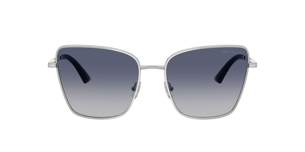 Jimmy Choo 0JC4023J 30024L 55 Silver/ Gradient Blue