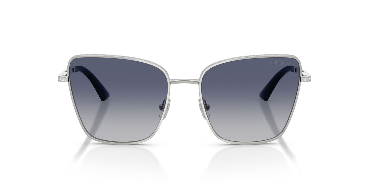Jimmy Choo 0JC4023J 30024L 55 Silver/ Gradient Blue