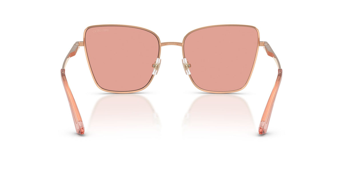 Jimmy Choo 0JC4023J 30087R 55 Rose Gold/ Pink Glitter