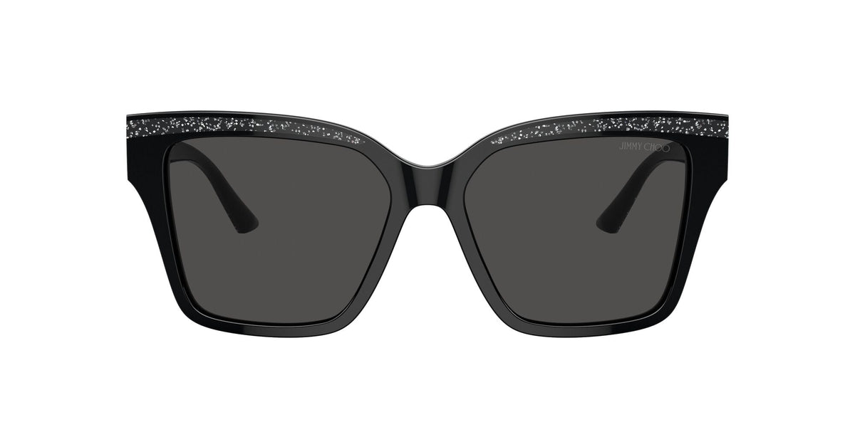 Jimmy Choo 0JC5003F 503687 55 Black Glitter/ Dark Grey