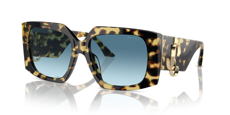 Jimmy Choo 0JC5006U 500419 55 Yellow Havana/ Gradient Blue