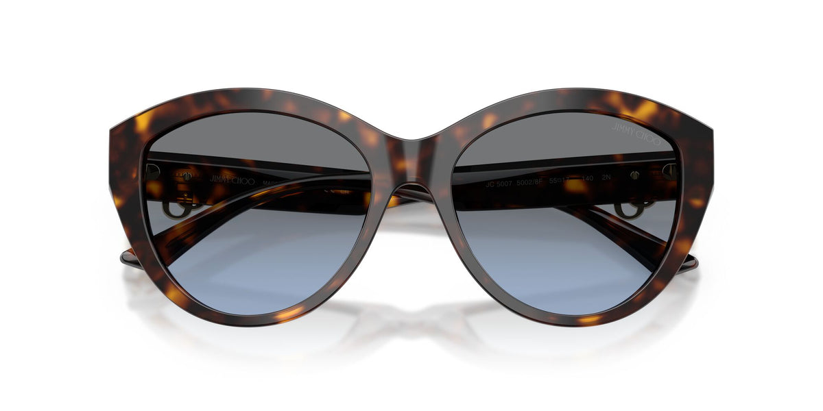 Jimmy Choo 0JC5007 50028F 55 Havana/ Gradient Blue