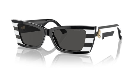Jimmy Choo 0JC5009 502987 53 Black And White/ Dark Grey