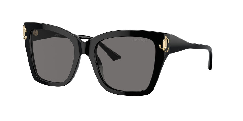 Jimmy Choo 0JC5012 500081 54 Black/ Polarized Dark Grey