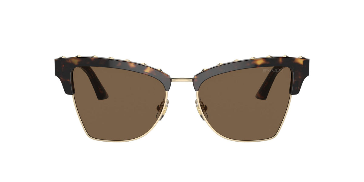 Jimmy Choo 0JC5014 500273 54 Havana/Pale Gold/ Dark Brown