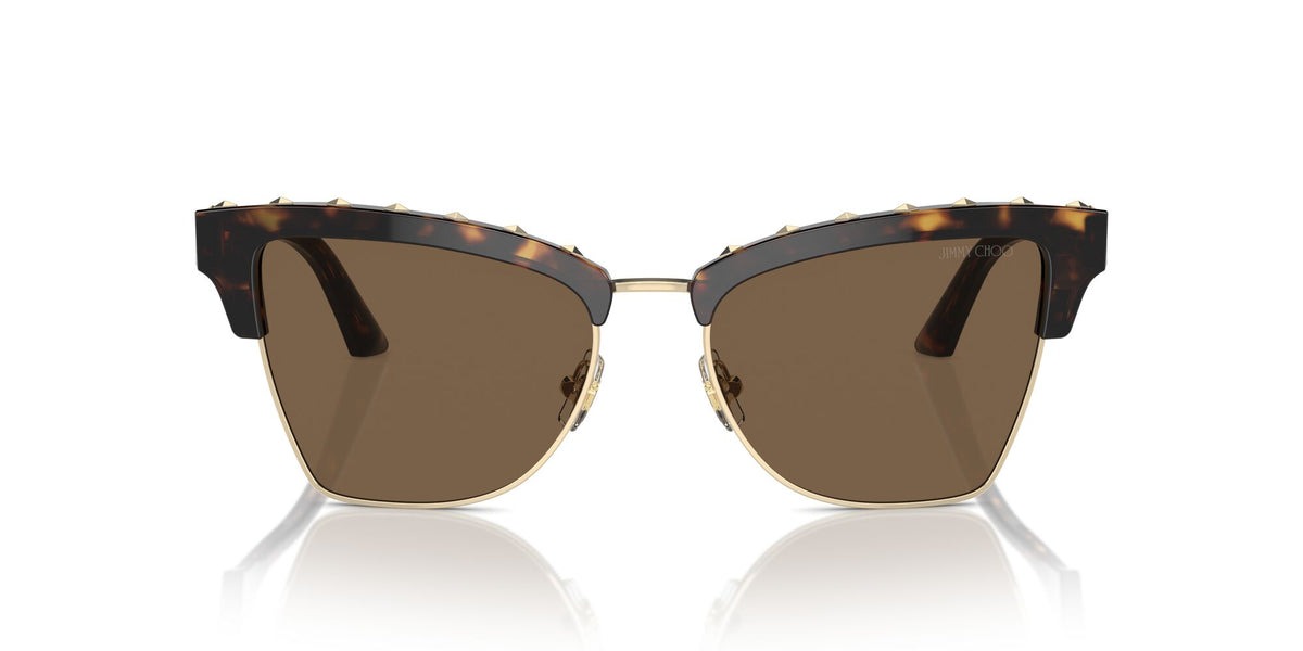 Jimmy Choo 0JC5014 500273 54 Havana/Pale Gold/ Dark Brown