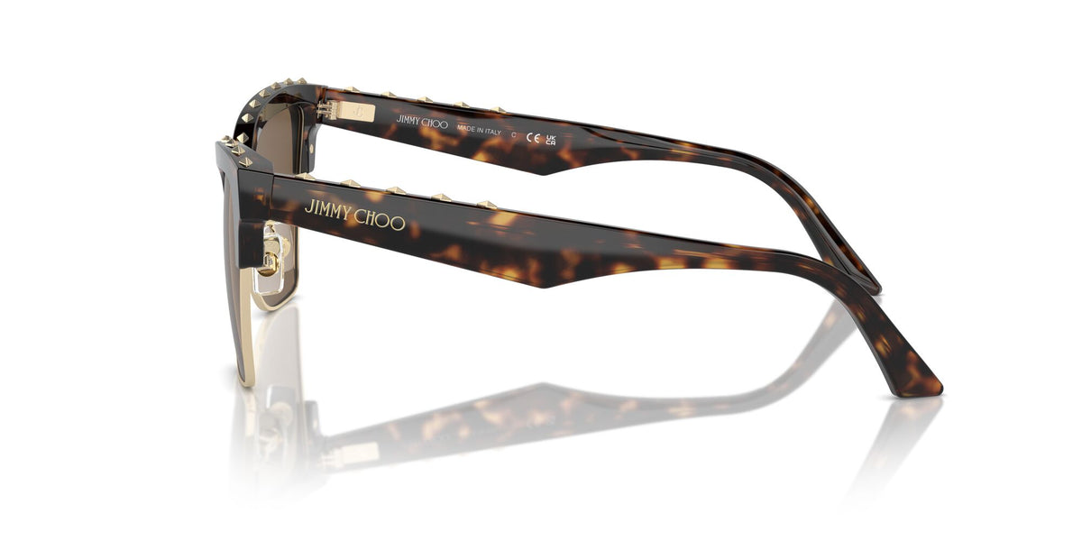 Jimmy Choo 0JC5014 500273 54 Havana/Pale Gold/ Dark Brown