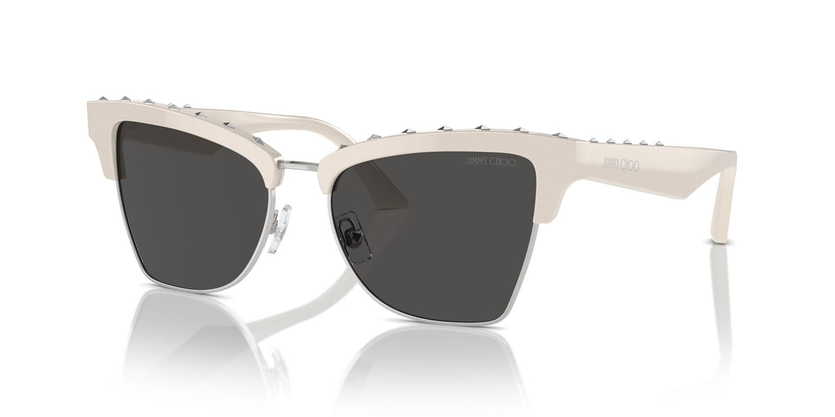 Jimmy Choo 0JC5014 500887 54 White/Silver/ Dark Grey