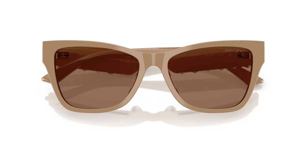 Jimmy Choo 0JC5024HU 505873 55 Biscuit Brown/ Dark Brown