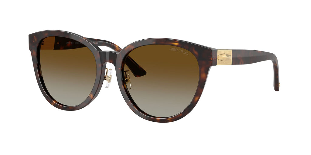 Jimmy Choo 0JC5032D 5002T5 55 Havana/ Brown Gradient Polar