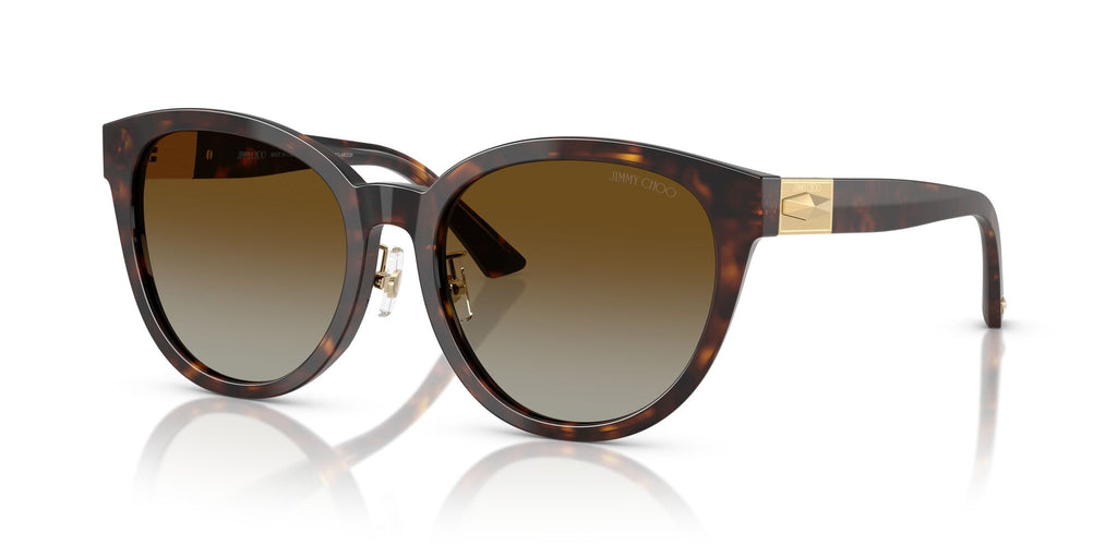 Jimmy Choo 0JC5032D 5002T5 55 Havana/ Brown Gradient Polar