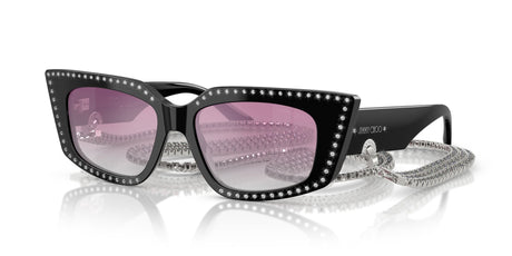 Jimmy Choo 0JC5033B 500058 52 Black/ Clear Gradient Fuchsia Mirror Silver