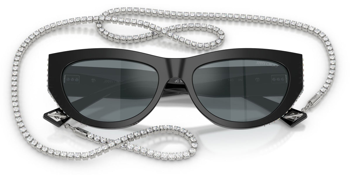 Jimmy Choo 0JC5034BU 50006G 54 Black/ Grey Mirror Black