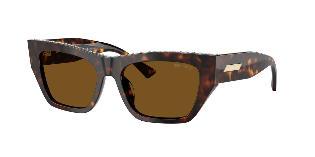 Jimmy Choo 0JC5035B 500283 54 Havana/ Dark Brown Polar