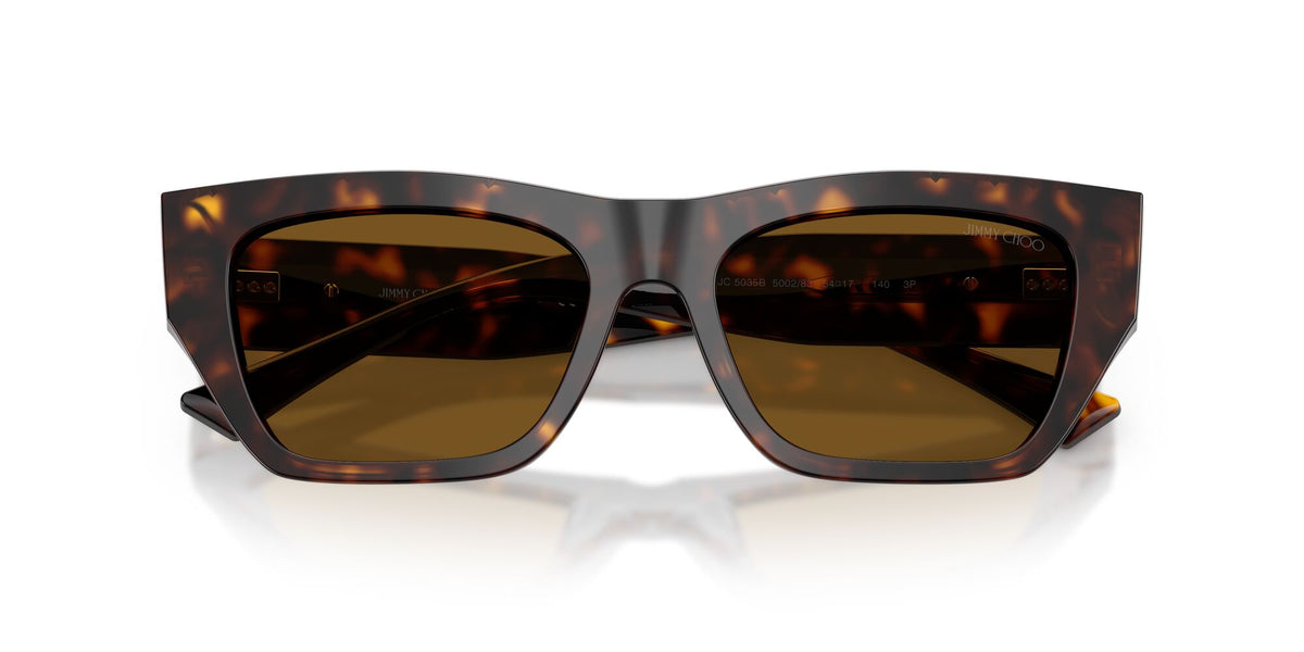 Jimmy Choo 0JC5035B 500283 54 Havana/ Dark Brown Polar