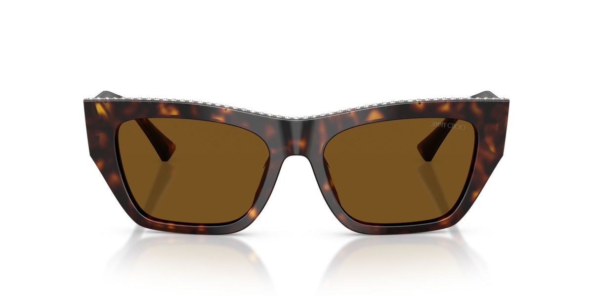 Jimmy Choo 0JC5035B 500283 54 Havana/ Dark Brown Polar