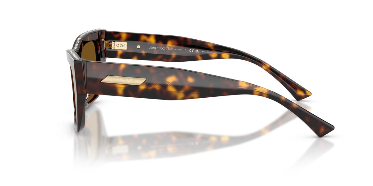 Jimmy Choo 0JC5035B 500283 54 Havana/ Dark Brown Polar