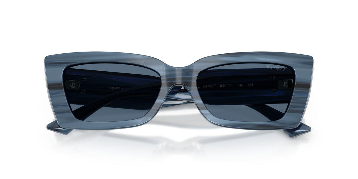 Jimmy Choo 0JC5037BU 507280 54 Striped Navy/ Dark Blue
