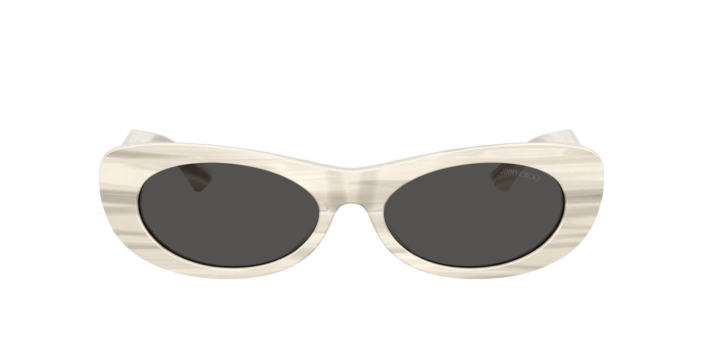 Jimmy Choo 0JC5038BU 506587 54 Striped White/ Dark Grey