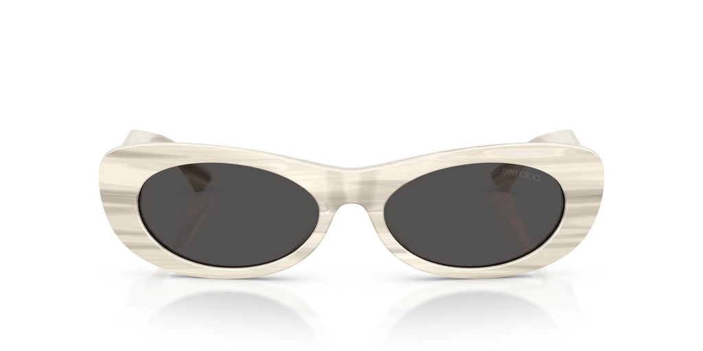 Jimmy Choo 0JC5038BU 506587 54 Striped White/ Dark Grey