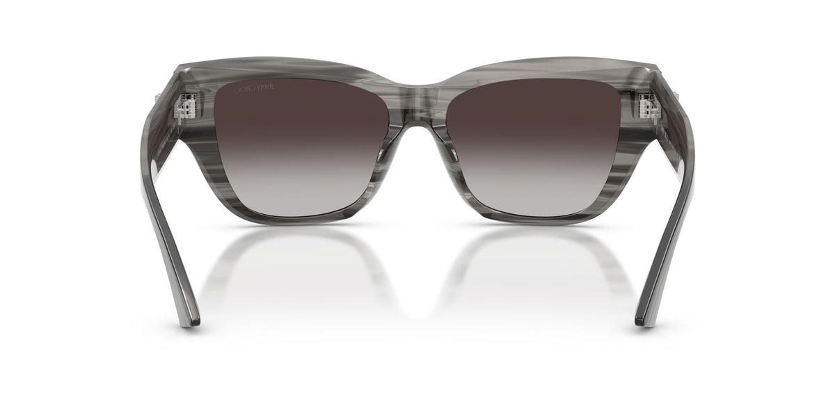 Jimmy Choo 0JC5039BU 50638G 54 Striped Black/ Gradient Gray