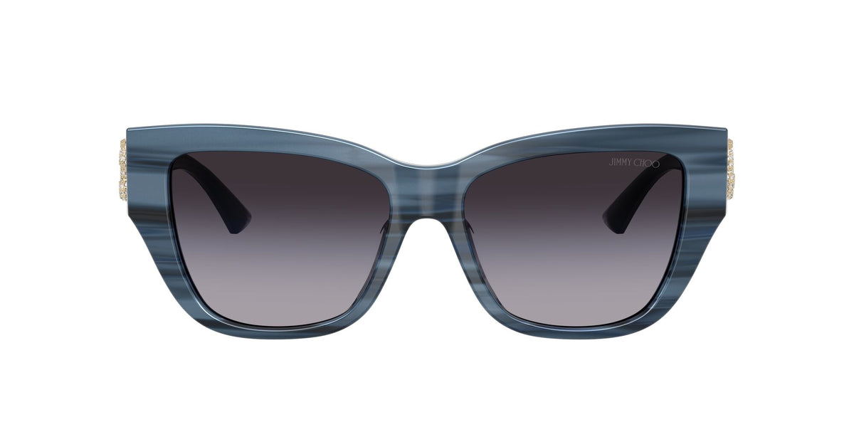 Jimmy Choo 0JC5039BU 50728G 54 Striped Navy/ Grey Gradient