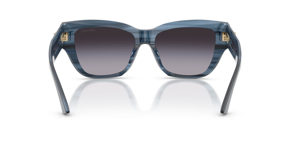 Jimmy Choo 0JC5039BU 50728G 54 Striped Navy/ Grey Gradient