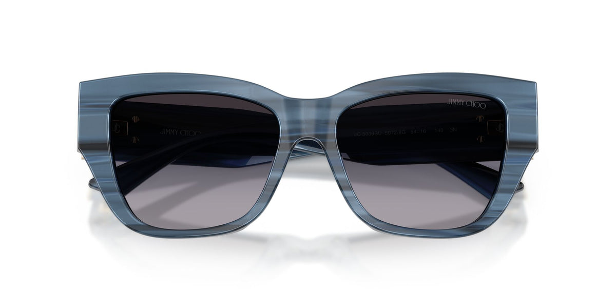 Jimmy Choo 0JC5039BU 50728G 54 Striped Navy/ Grey Gradient