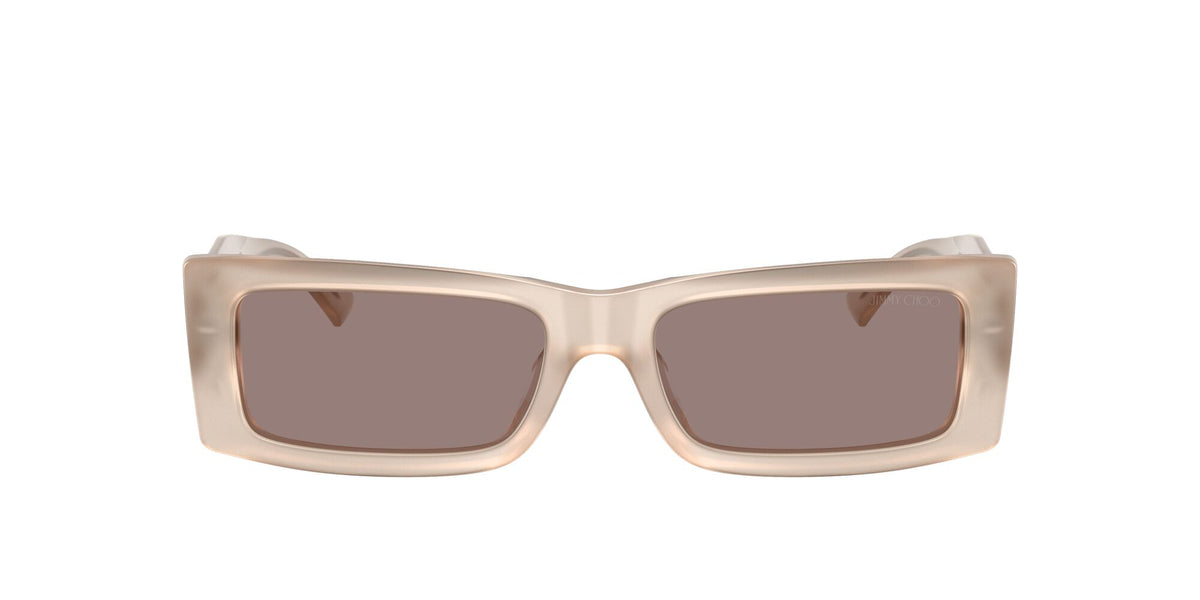 Jimmy Choo 0JC5040U 50257N 54 Opal Taupe/ Purple Brown Mirror Silver